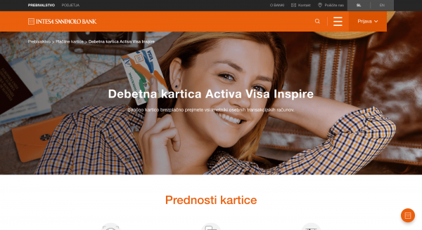 Intesa Sanpaolo Bank - Activa Visa Inspire